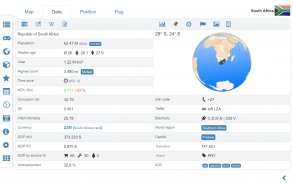 World atlas & world map MxGeo screenshot 5