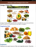 Omega 3 & Omega 6 Dietary Fat Foods Sources Guide screenshot 2