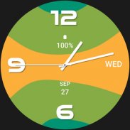 Yellow Green MX Watch Face screenshot 1