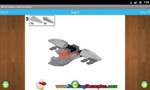 Lego space instructions screenshot 1