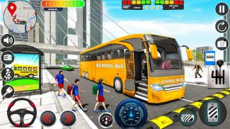 School Bus Simulator Bus Games screenshot 2