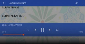SURAH LAZIM MP3 screenshot 1