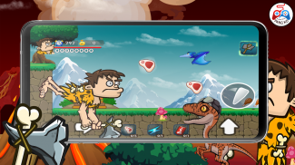 Приключенческая игра Caveman Hero screenshot 0
