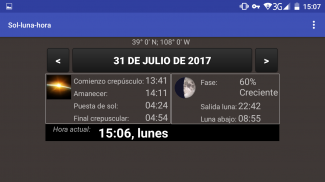 Sol-luna-hora screenshot 1