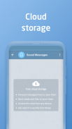 Rugram Messenger: private text messages & call app screenshot 1