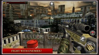 WW2 Sniper: スナイパー ゲーム 戦争 銃撃 戦闘 screenshot 2