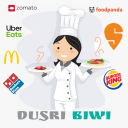 DusriBiwi : Swiggy Zomato etc- All In One Food App Icon