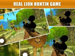 Wildlife Jungle King Hunt 3D - Lion Revenge Sim screenshot 8