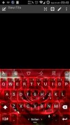 Theme TouchPal Valentine Rose screenshot 0