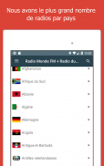 Radio Monde FM + Radio du Monde Gratuite - Musique screenshot 15