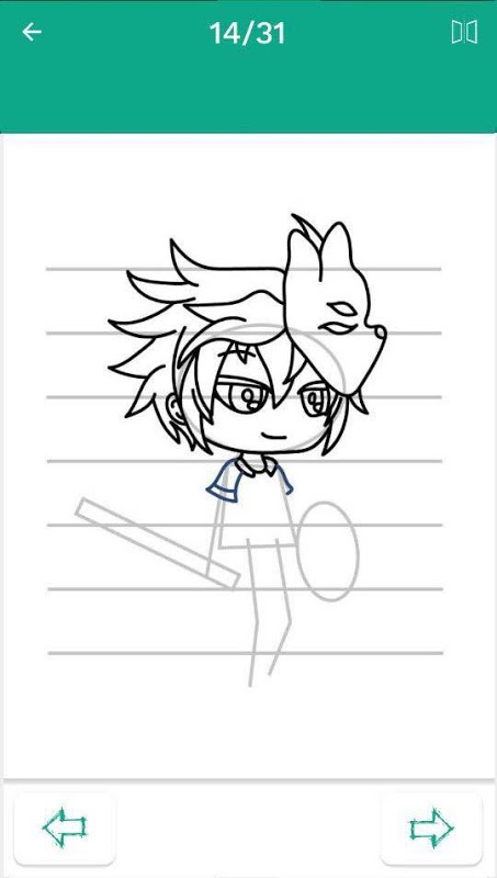 How to Draw Gacha Life Character Boy 