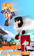 3D Super Run Fairy Tail Block Skins Running and Jumping Games screenshot 2