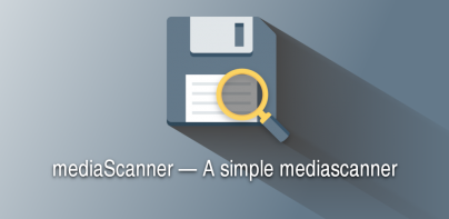 mediaScanner — Simple scanner