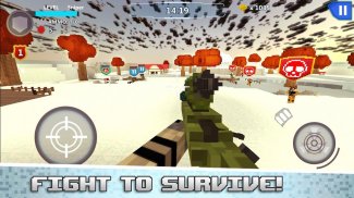 Cube Wars Battle Survival screenshot 1