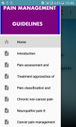 Pain management guidelines screenshot 0