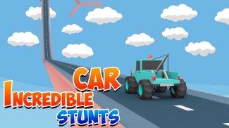 Unmöglich Tracks Stunt Rampe Car Driving Simulator screenshot 9