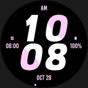 Ice Cream Bold Watch Face screenshot 1