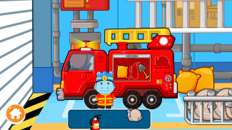 Kinder Spiel-Feuerwehrauto & F screenshot 1