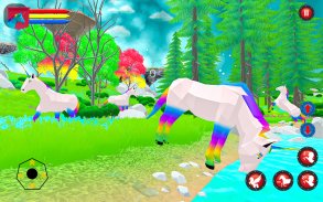 Flying Pegasus Horse Simulator- Unicorn Game screenshot 2