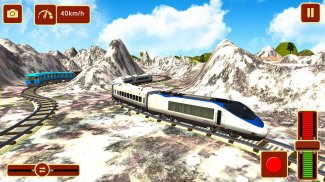 Metro Racing Train Driving: Free Game screenshot 1