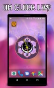 OM Clock live wallpaper screenshot 0