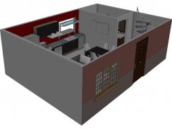 План 3D модульный дом Этаж screenshot 7