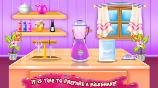 Milkshake Cooking and Decoration screenshot 2