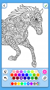 Coloring book Animals Mandala screenshot 0