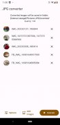 Convert images to jpeg screenshot 1