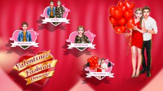 Valentine Day Fashion Games screenshot 6