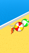 Beach Ball Race screenshot 0