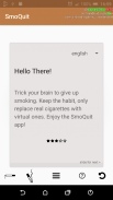 SmoQuit - quit smoking screenshot 1