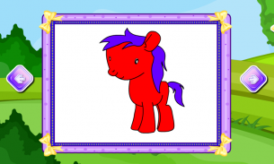 Coloring Game-Pony screenshot 6