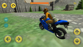 Motorbike Medieval Drive 3D screenshot 4