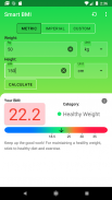 Smart BMI Calculator screenshot 2