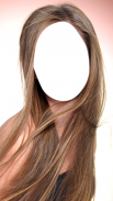 woman long hair photo montage screenshot 5