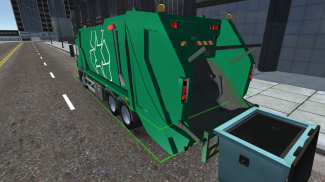 Camion à ordures Recyclng Sim screenshot 1