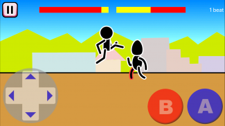 Fighting games Mokken: stick man battle screenshot 5
