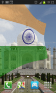 India Flag Live Wallpaper screenshot 0