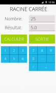 calculateur de racine carrée screenshot 3