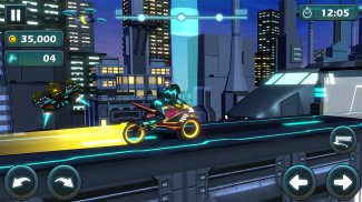 Cyber Bike Racing - Light Bike Stunt Racing Games screenshot 1