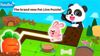 Little Panda's Pet Line Puzzle screenshot 2