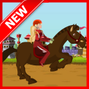 Emma Horse Ride : Girl Game Icon