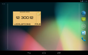 PVV Bitcoin Widget screenshot 2