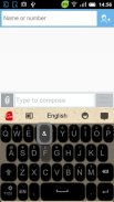 GO Keyboard Ink theme screenshot 7