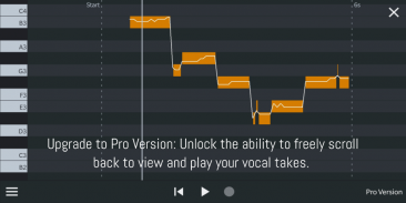 Nail the Pitch - Vocal Pitch Monitor screenshot 1