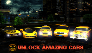 Halloween Nacht Taxi Fahrer 3D screenshot 10