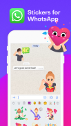 Aivatar – Stickers for WhatsApp – WAStickerApps screenshot 0