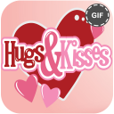 Kisses And Hugs Animated Gif