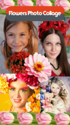 Collage de fotos de flores screenshot 0